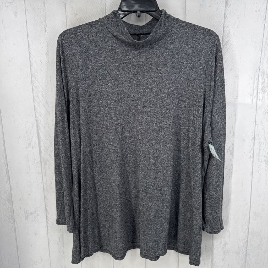 26/28 mockneck l/s tee