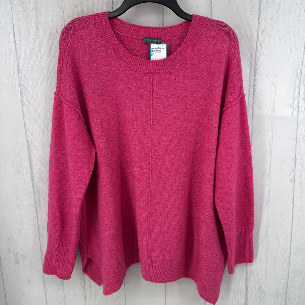 2X crewneck sweater