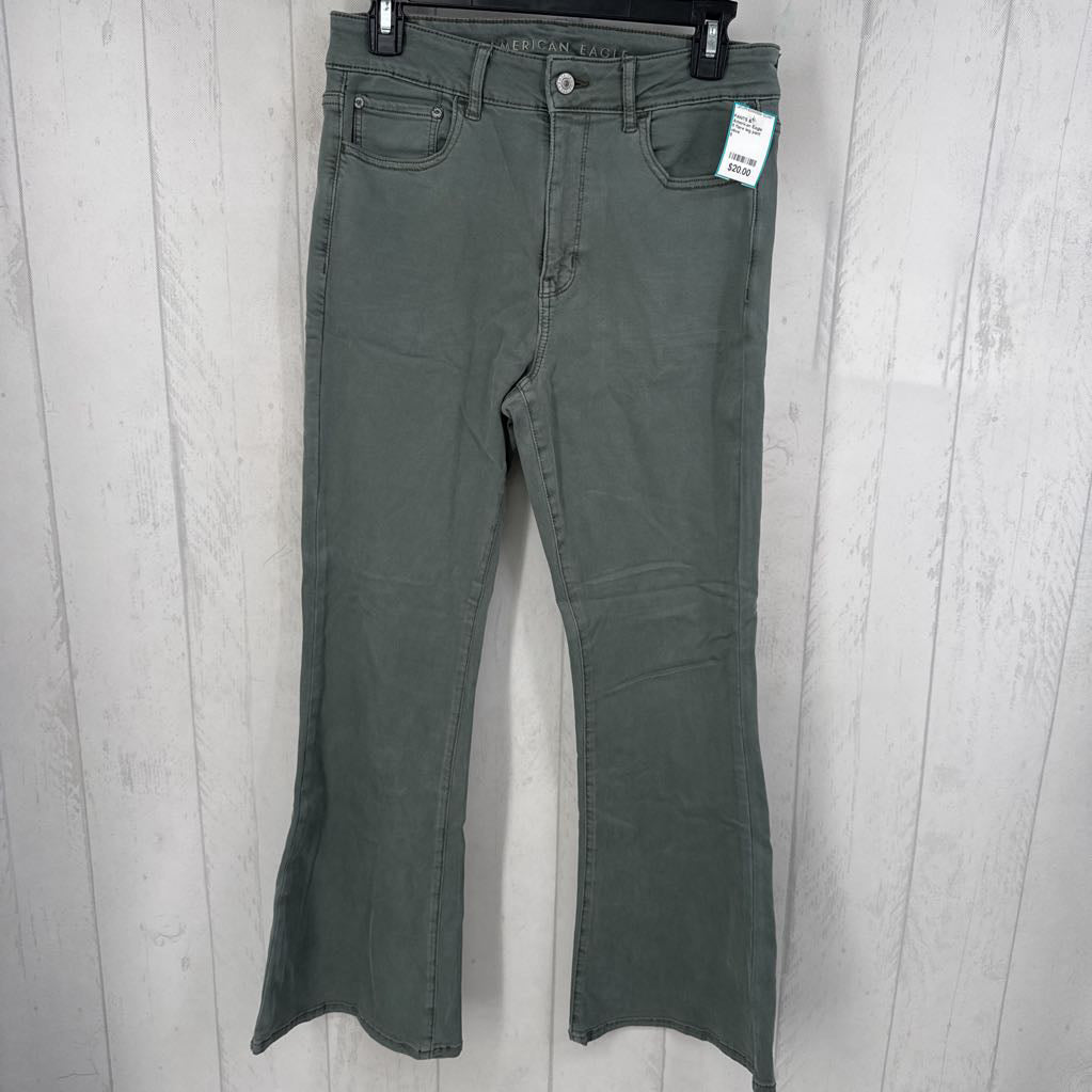 8 flare leg pant