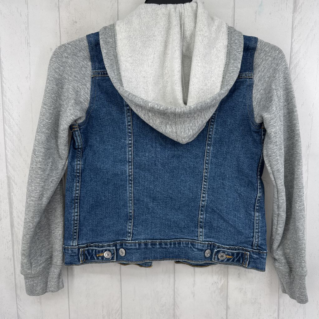 XS jean jacket w/ sweatshirt