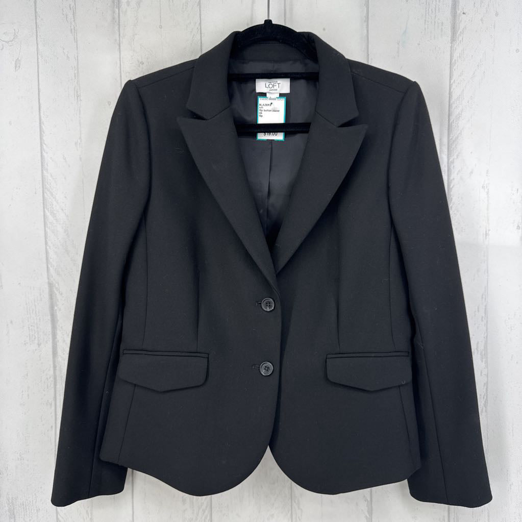 10p button blazer