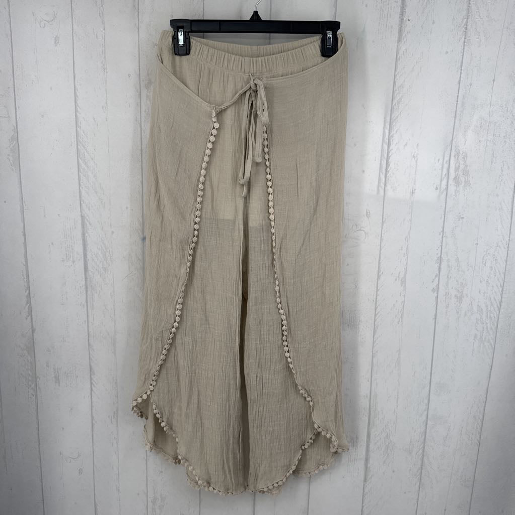 M pull-on split leg pant