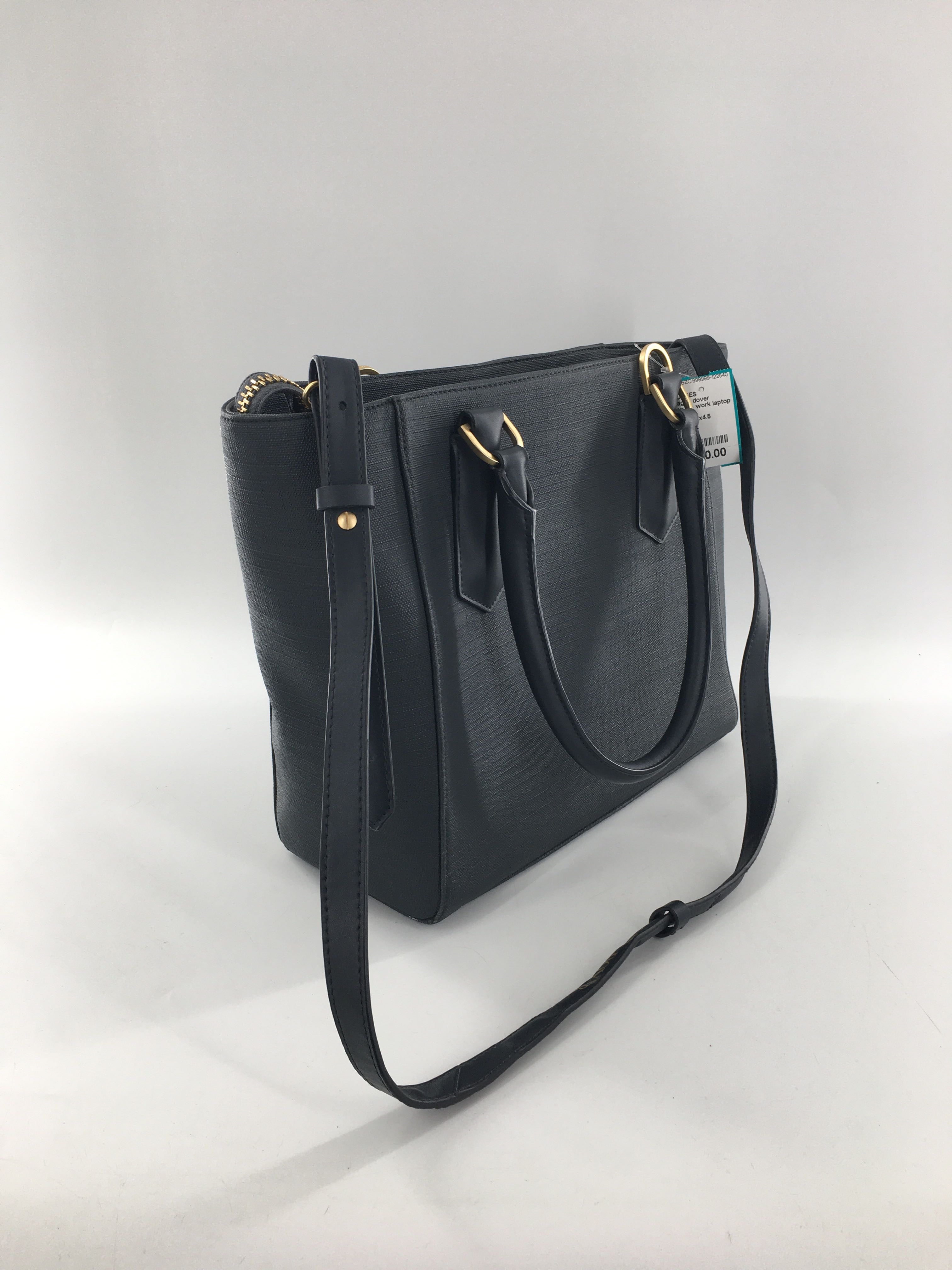 top zip work laptop tote