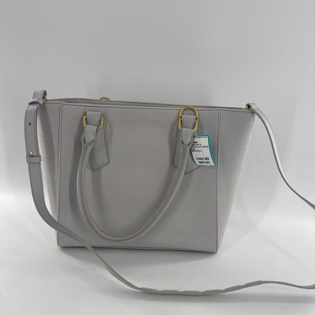 top zip work laptop tote