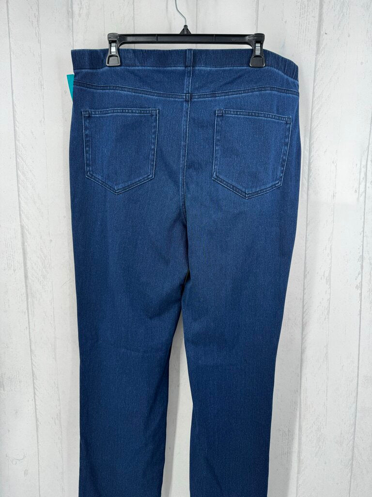 XLT pull-on stretch knit jegging