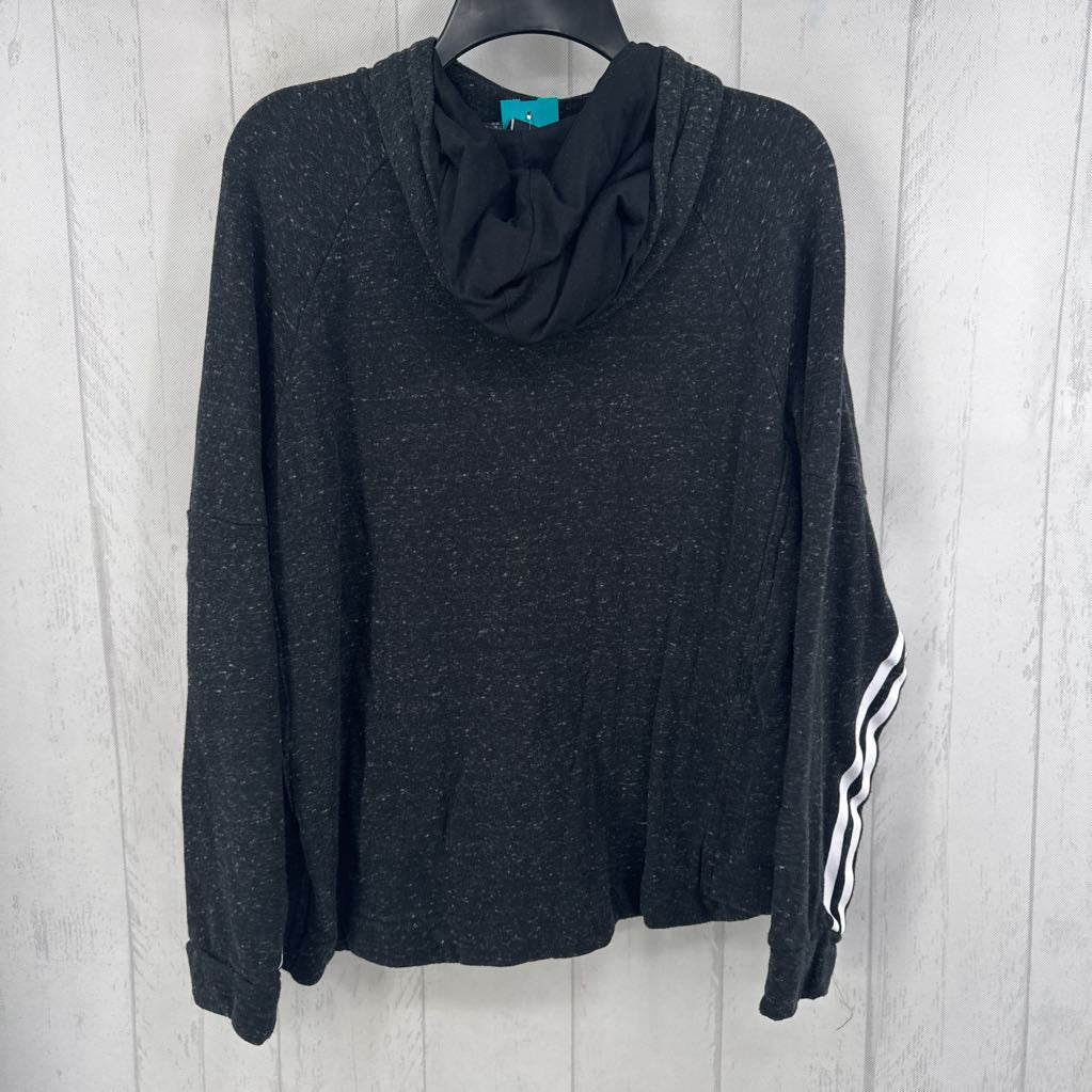 XL marled pull-over hoodie