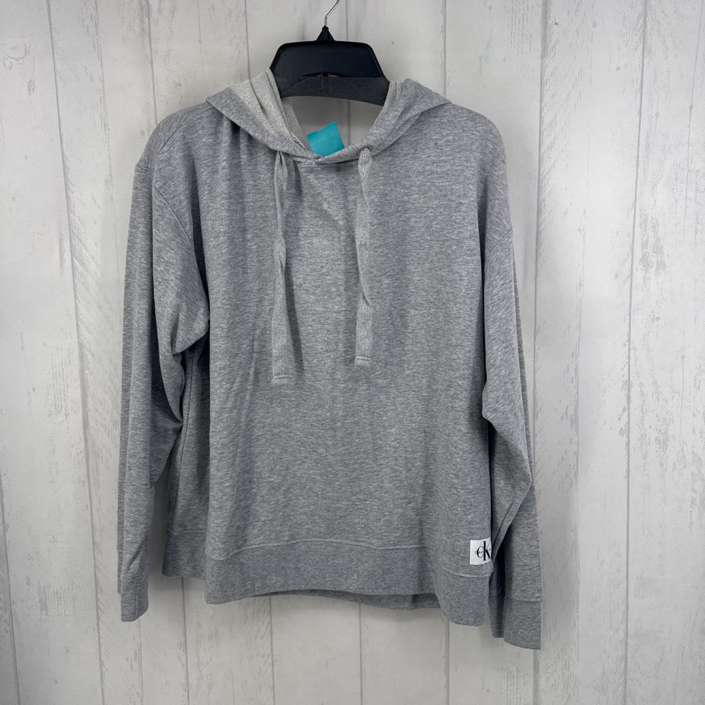 XL l/s pullover w/ hood