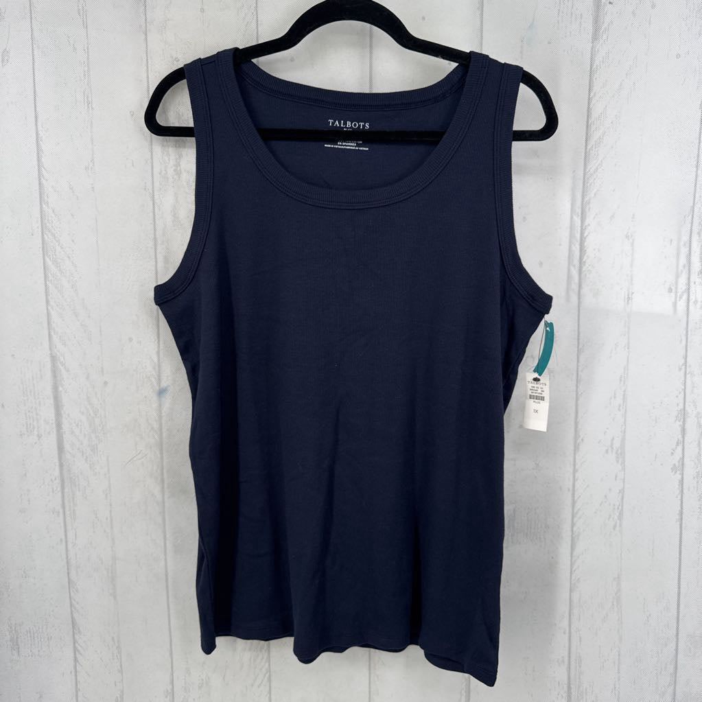 1X ribbed tank