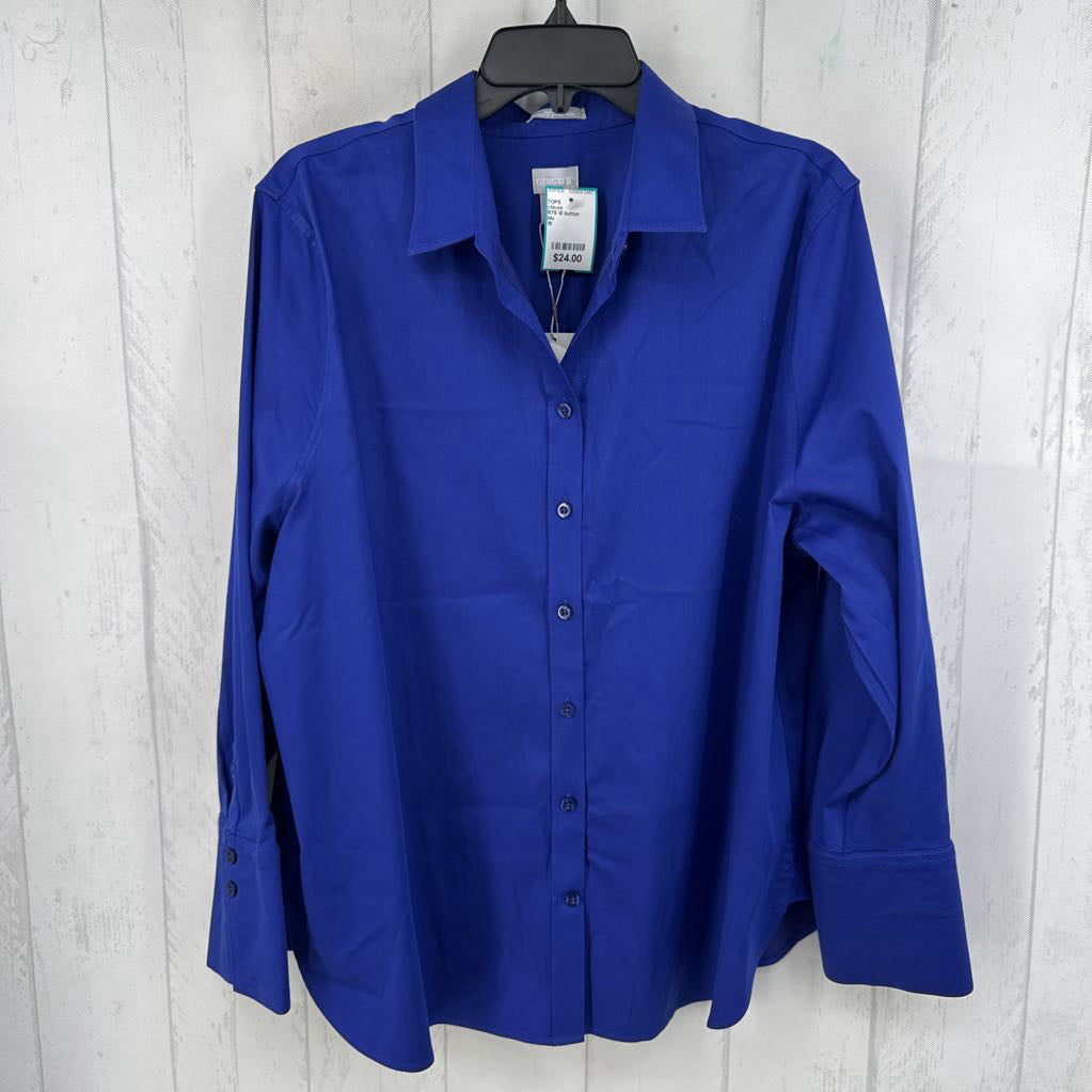 R79 18 button down l/s top