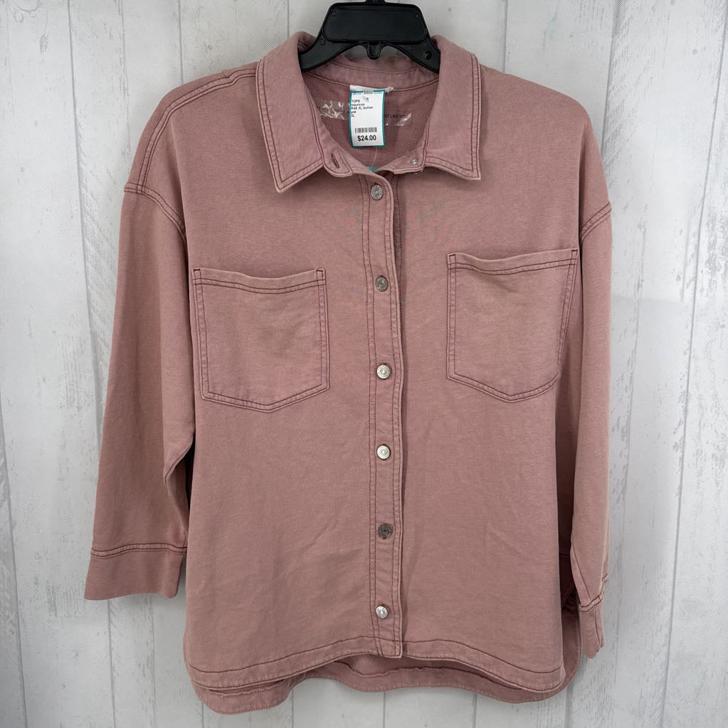 R45 XL button down shacket
