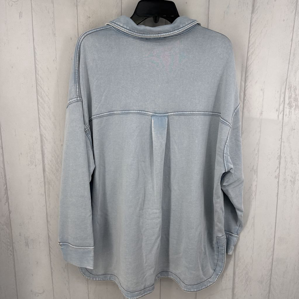 R45 XL button down shacket