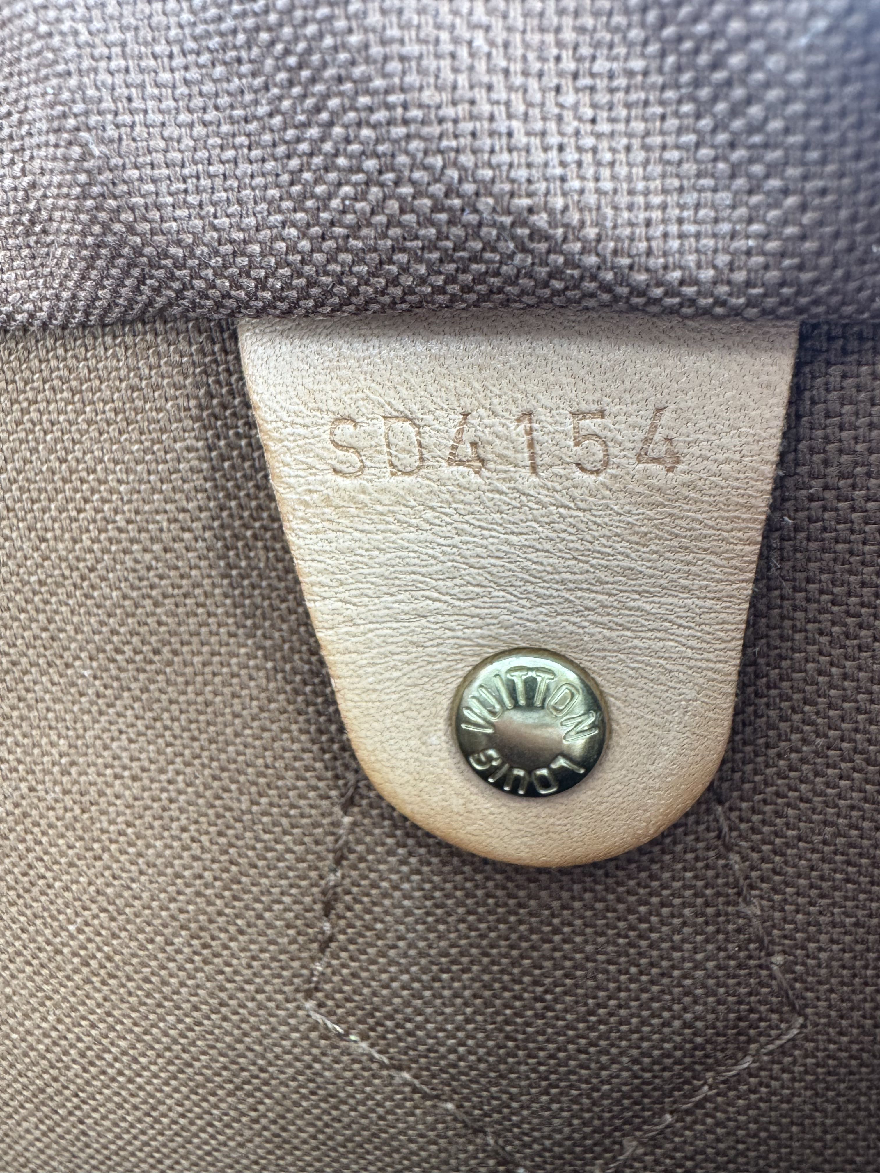 Louis Vuitton 35mm Speedy Handbag