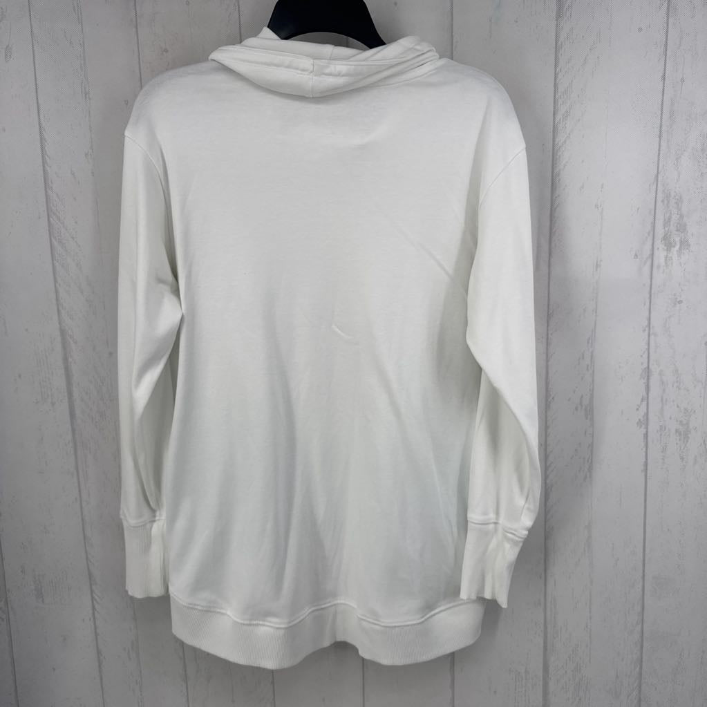 L l/s funnel neck top