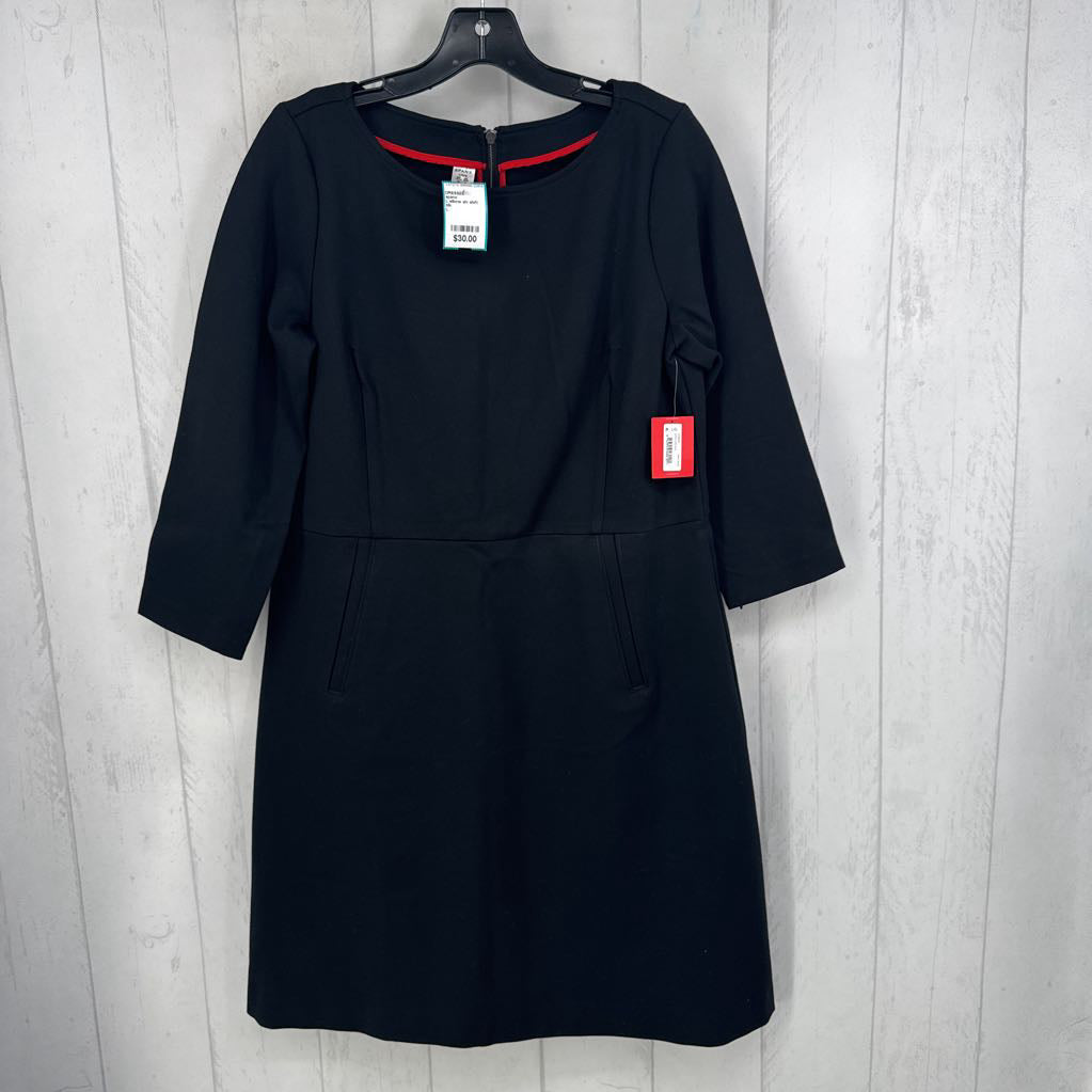 L elbow slv shift dress