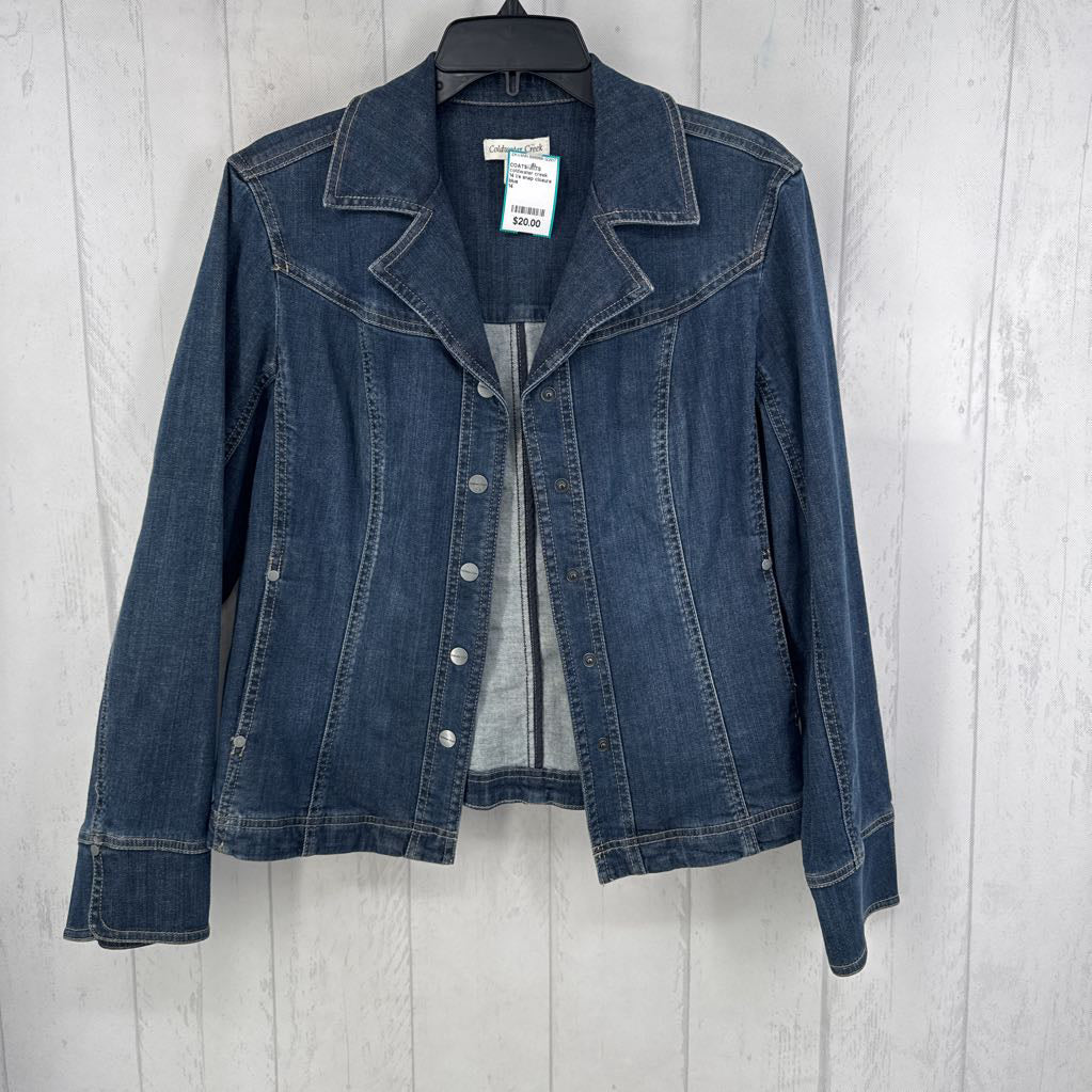 14 l/s snap closure jean jacket
