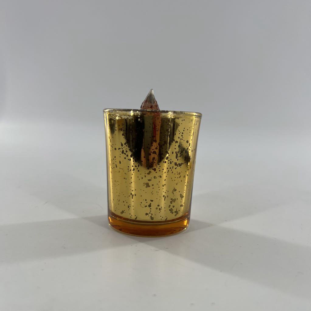 tea light candle w/ votive holder