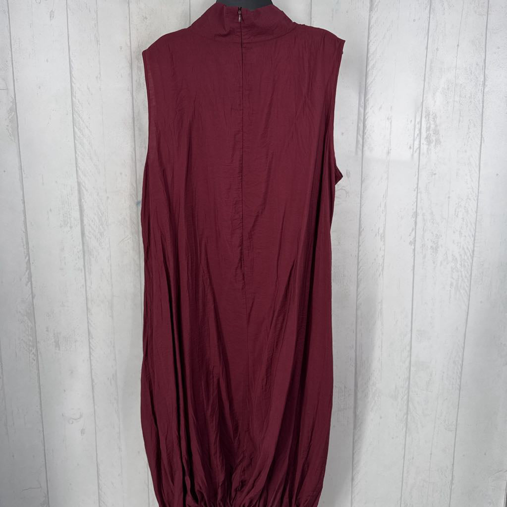 XL patchwork sily slvls dress