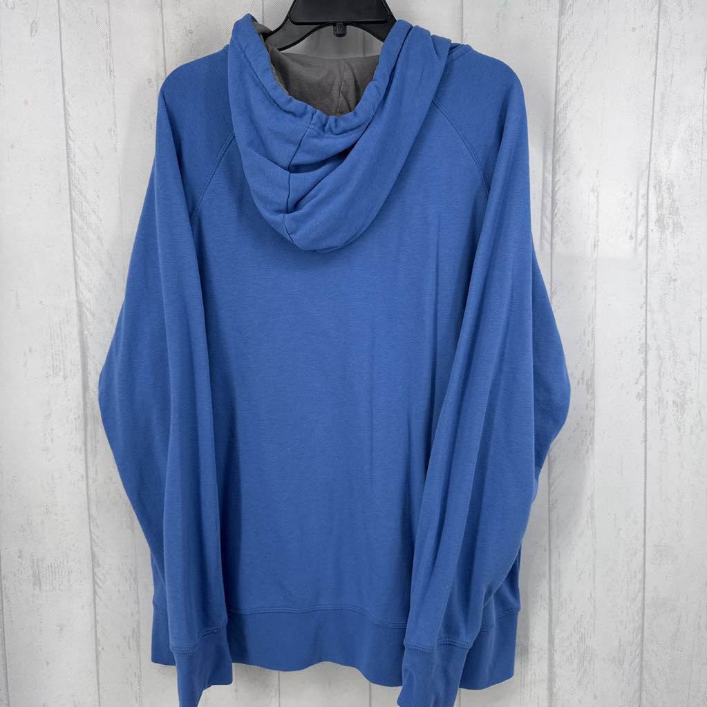 XL colts hooded pullover