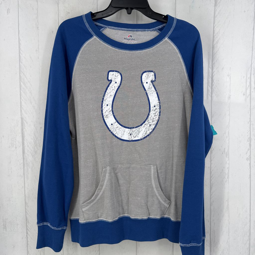 L crewneck colts sweatshirt