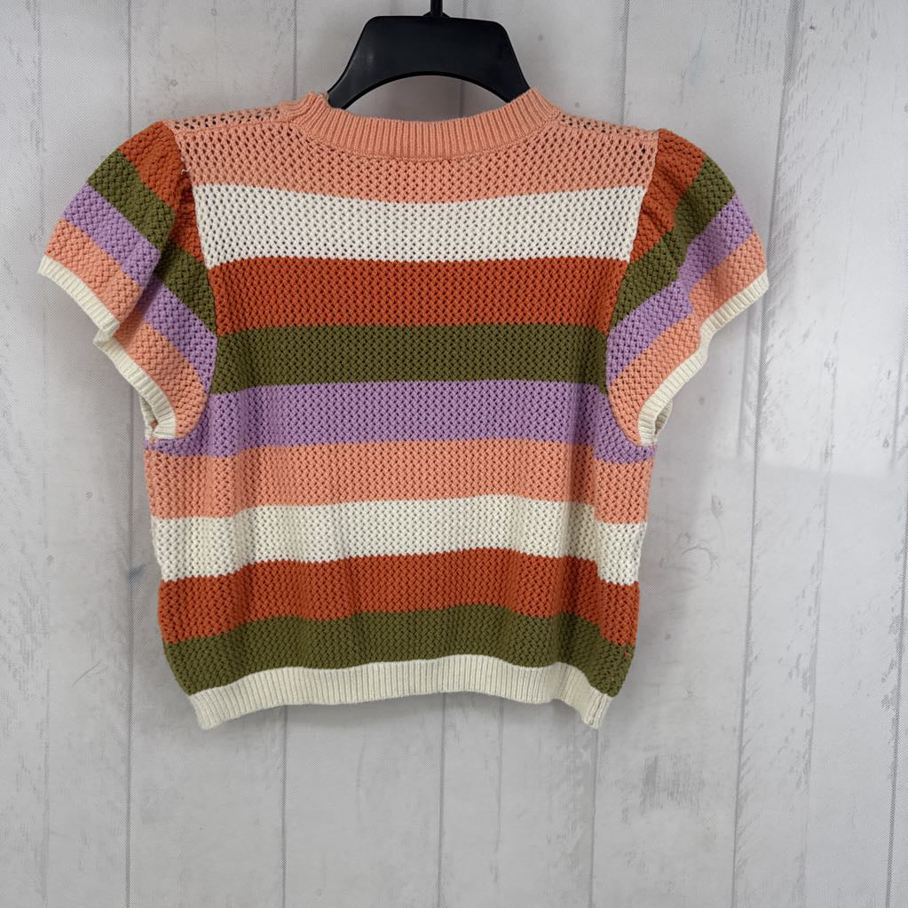 M s/s stripe sweater