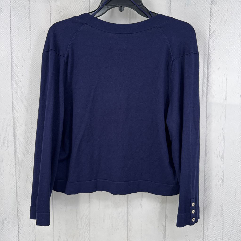 R49 L open front 3/4 slv cardi
