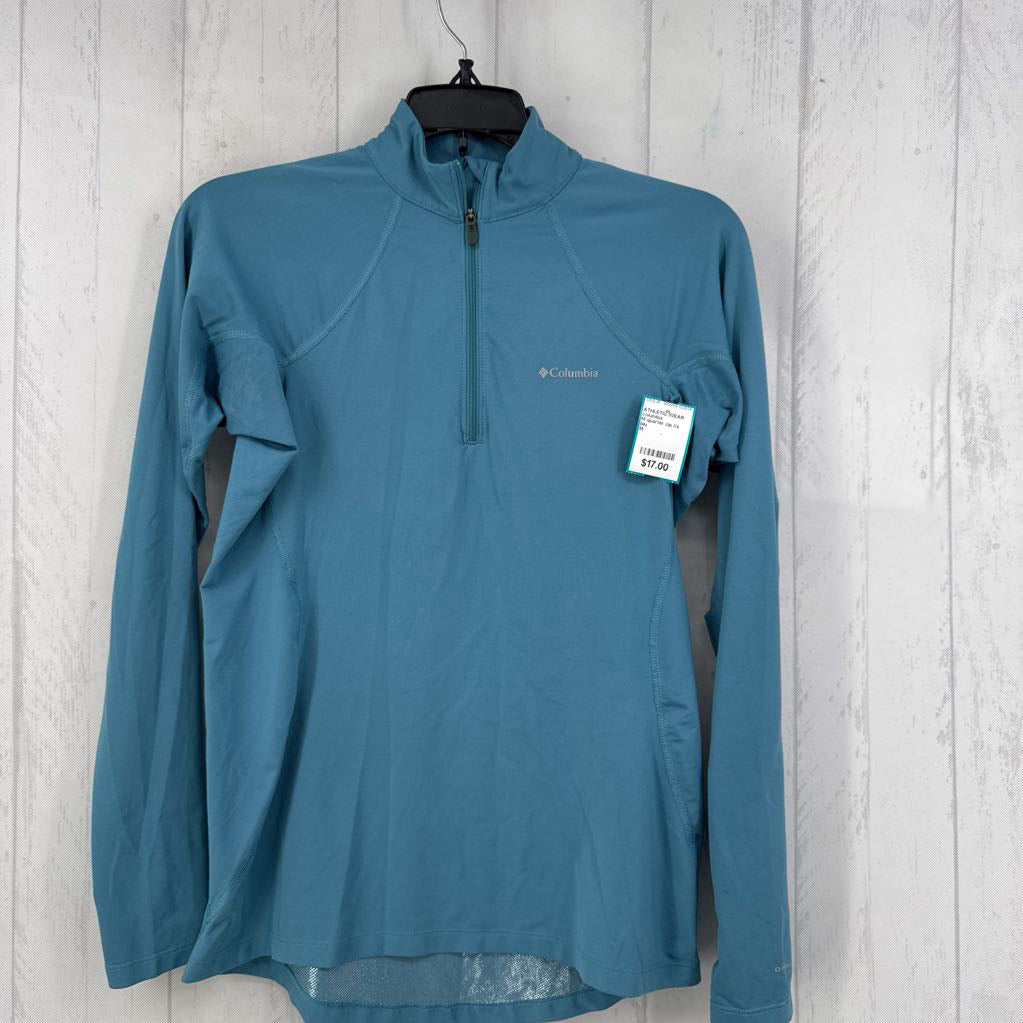 M quarter zip l/s top