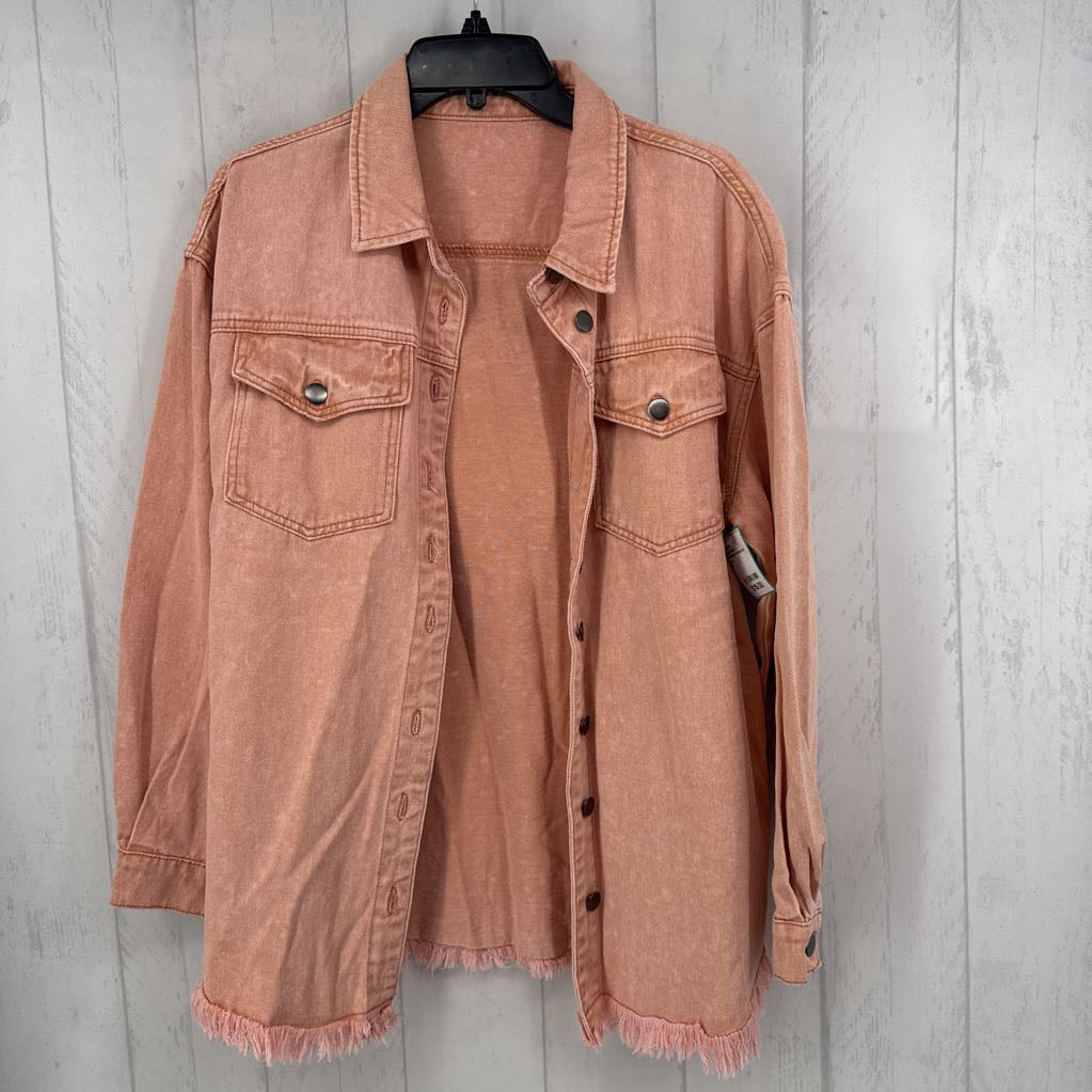 M denim shacket