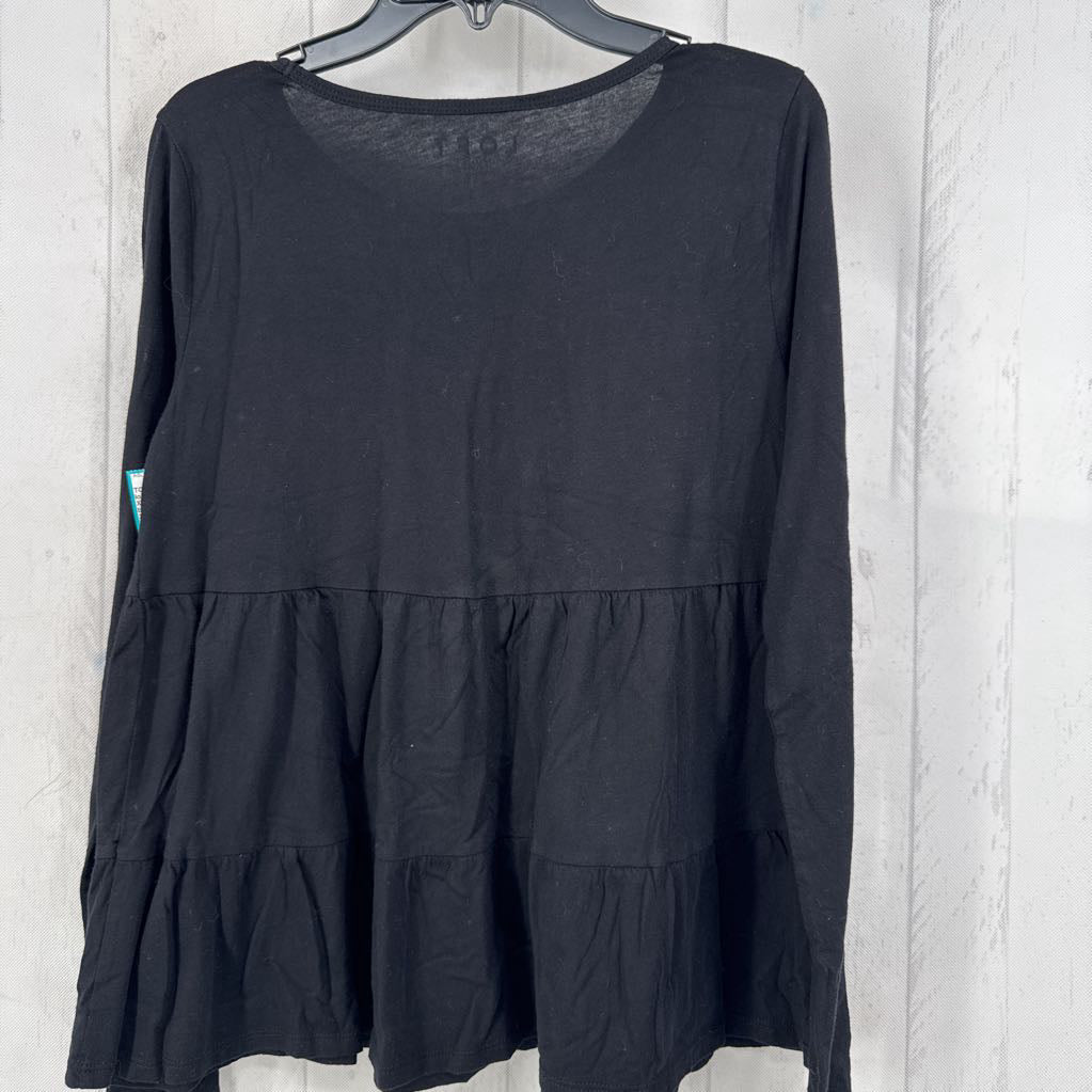 XXS l/s peplum top