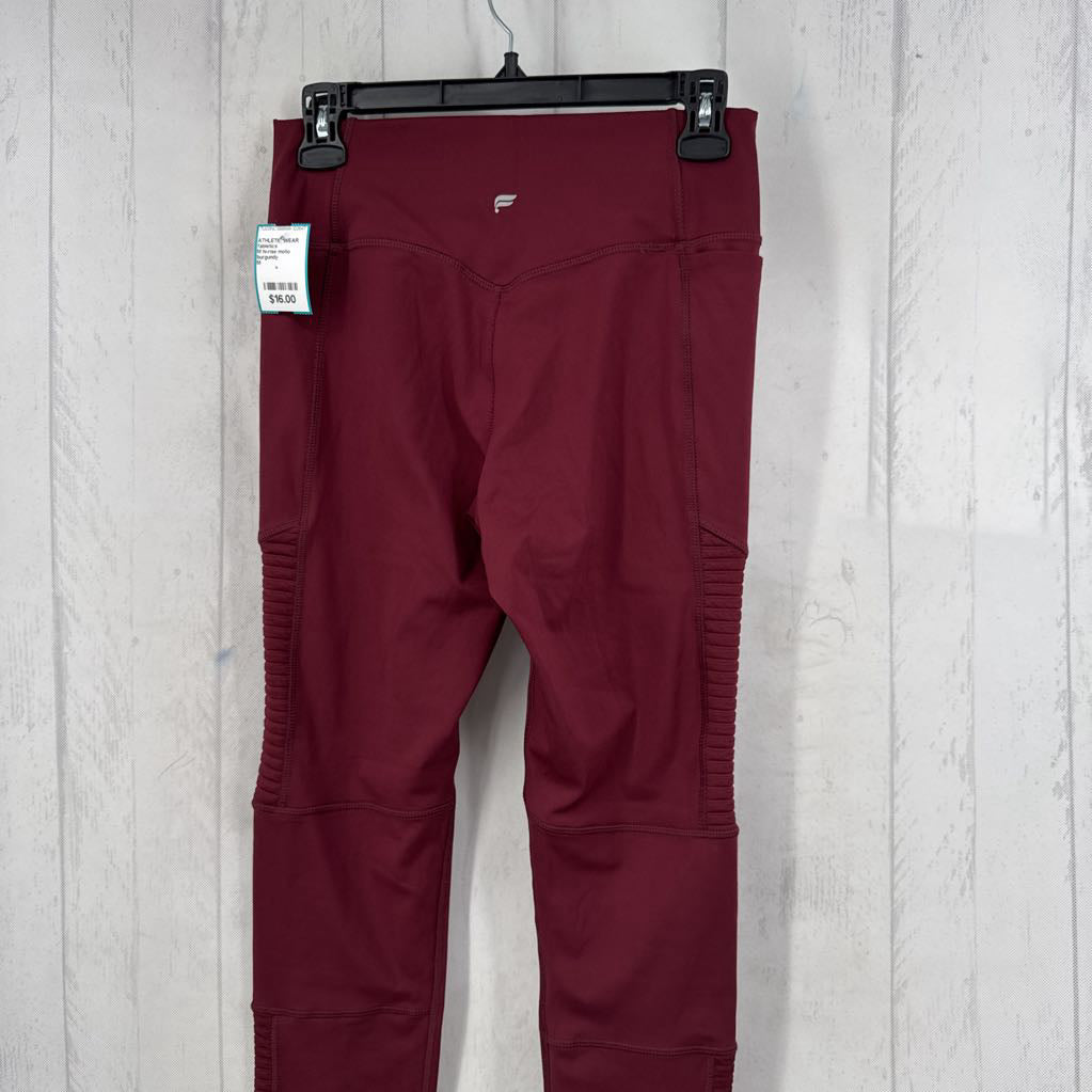 M hi-rise moto legging