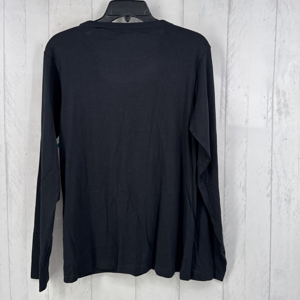 L crewneck l/s tee