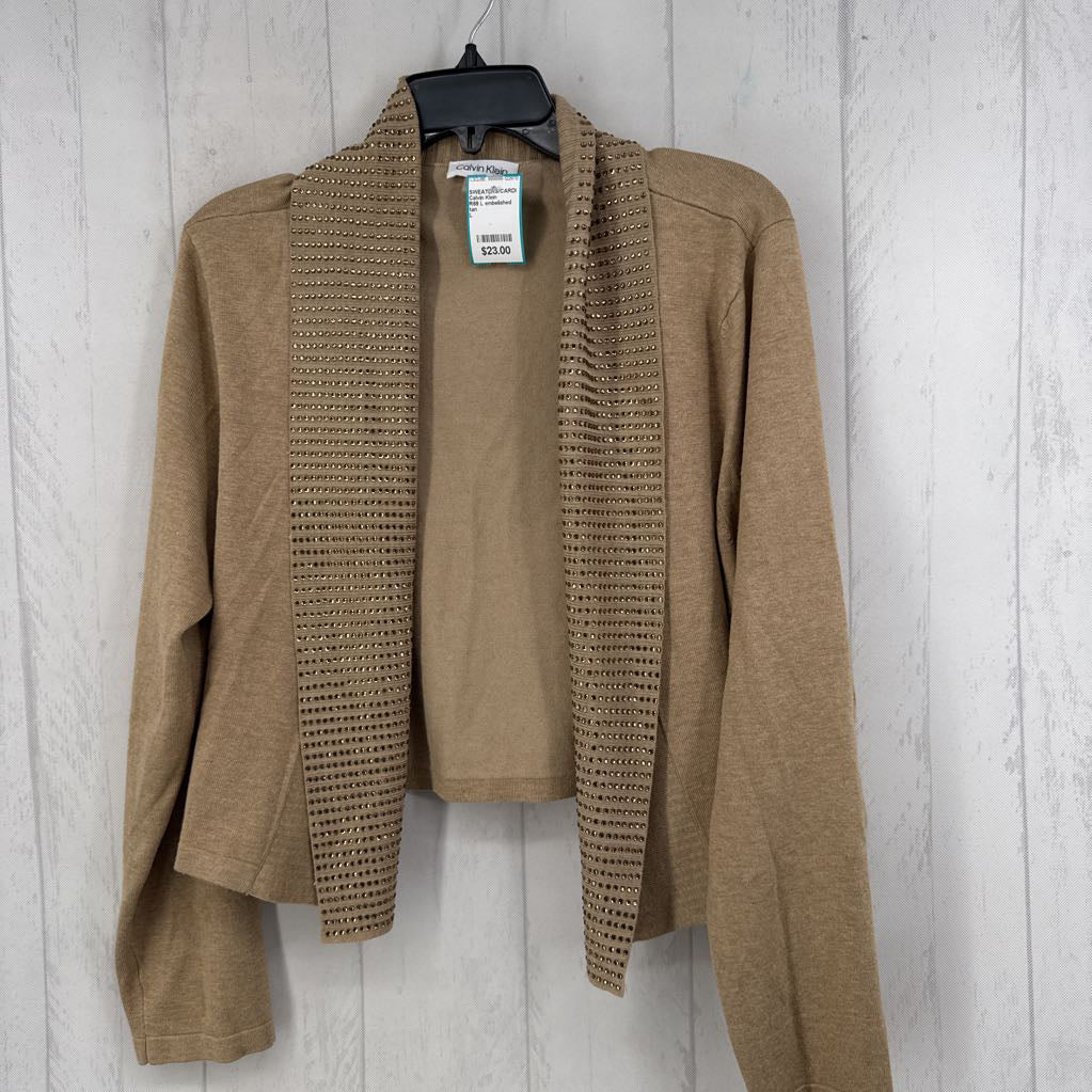 R69 L embelished crop cardi