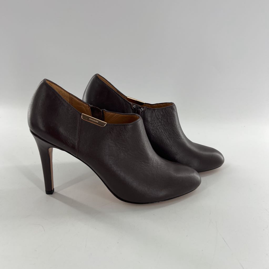 8.5 round toe heel ankle boots