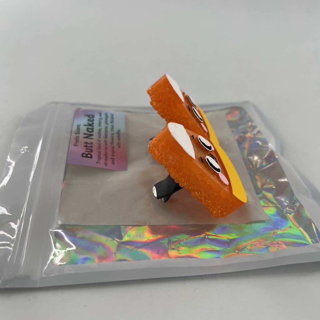 car freshie vent clip-butt naked//candy corns