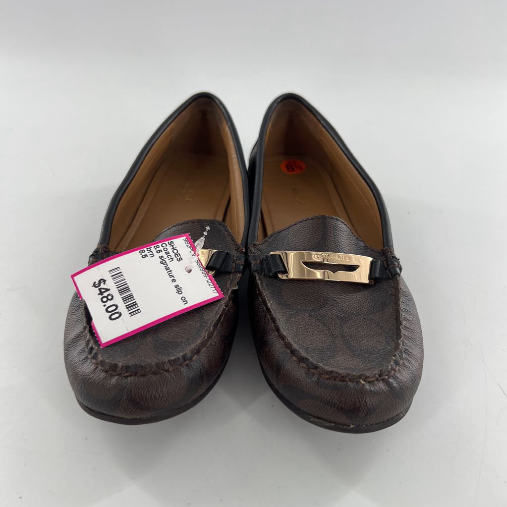 8.5 signature slip on loafers
