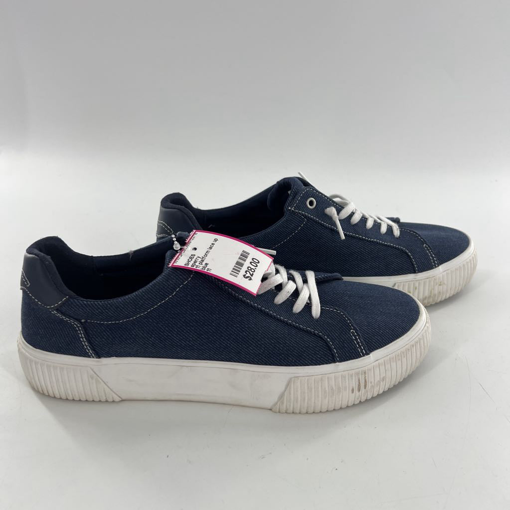 11 platform lace up sneakers