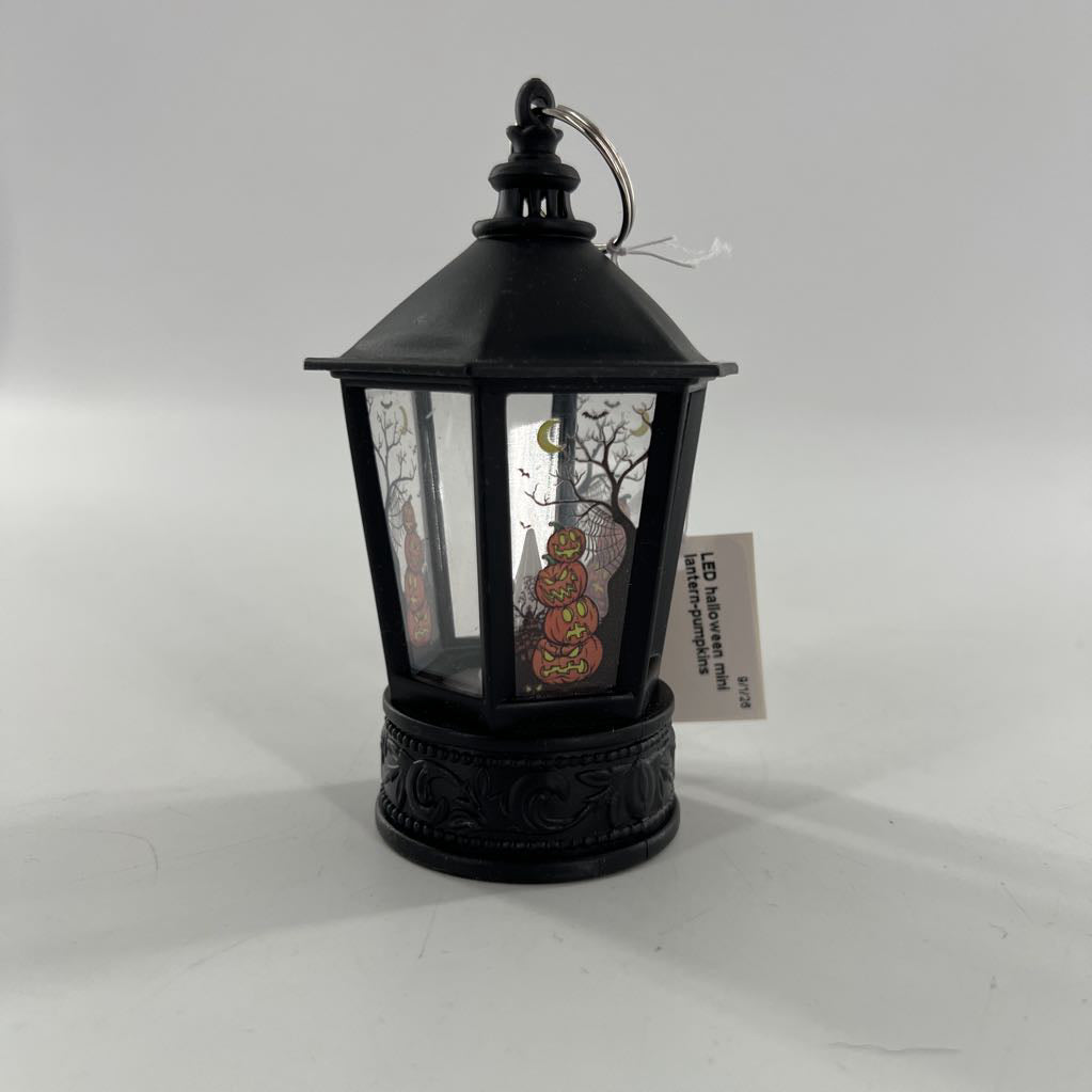 LED halloween mini lantern-pumpkins