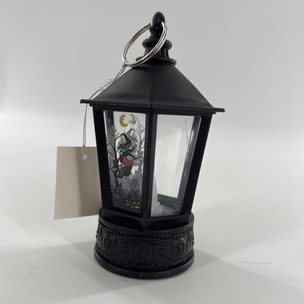 LED halloween mini lantern-witch