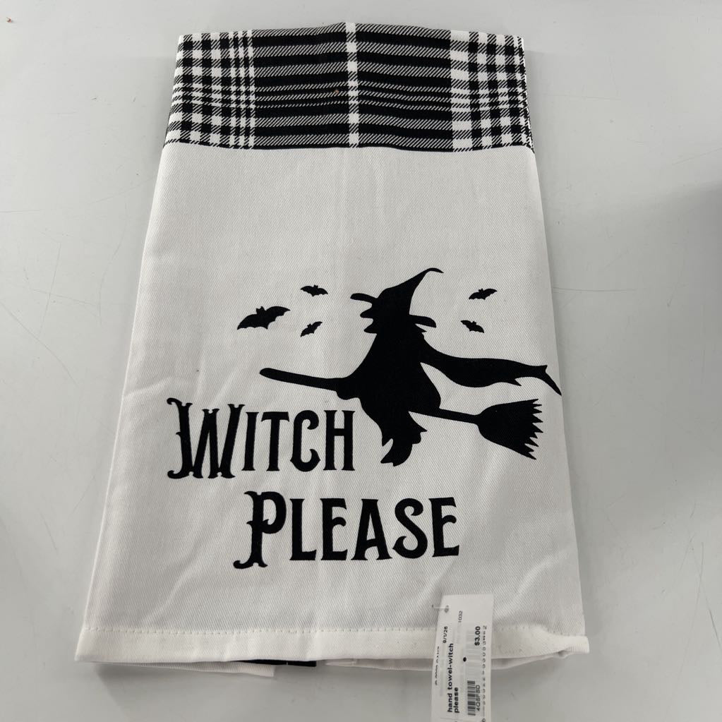 hand towel-witch please