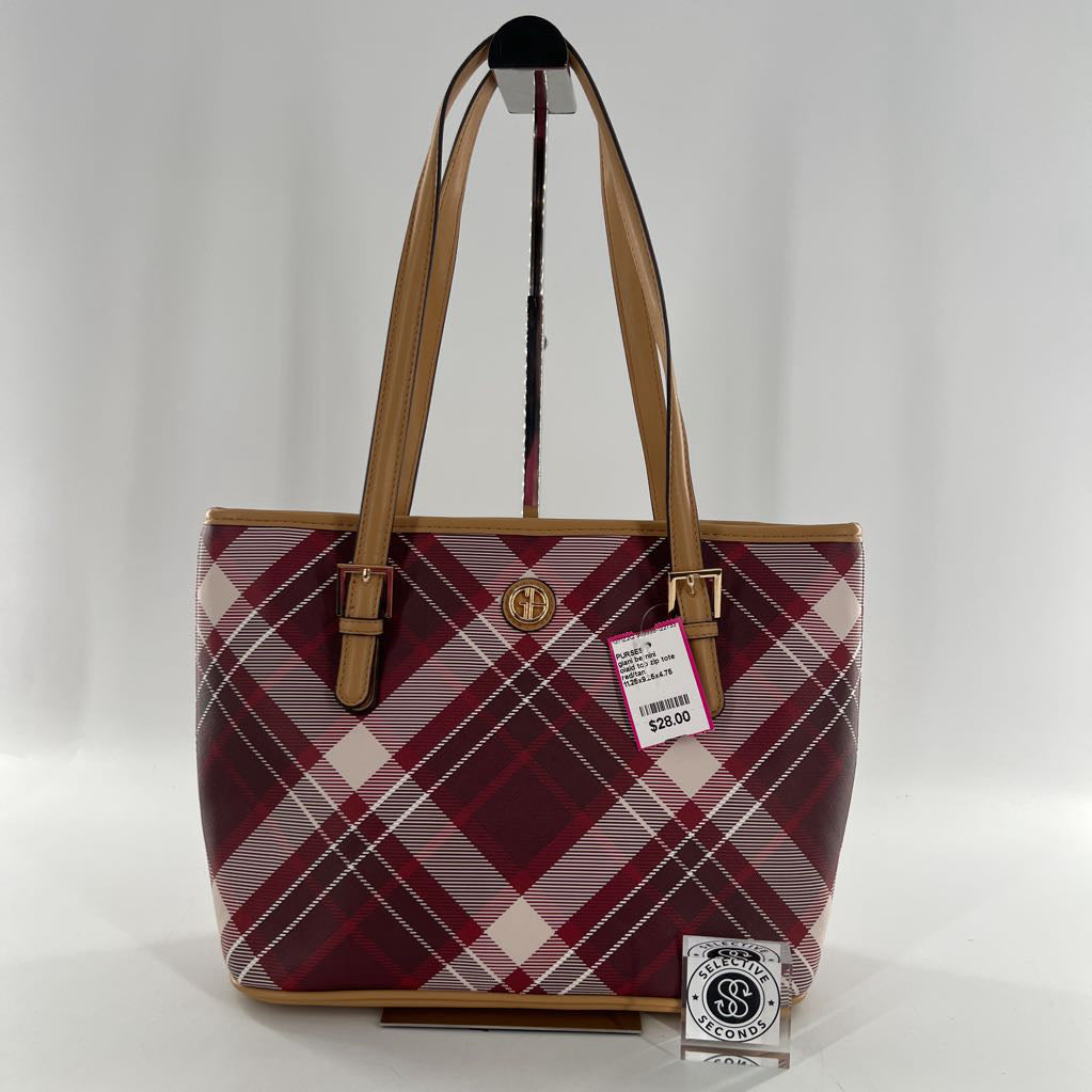 olaid top zip tote