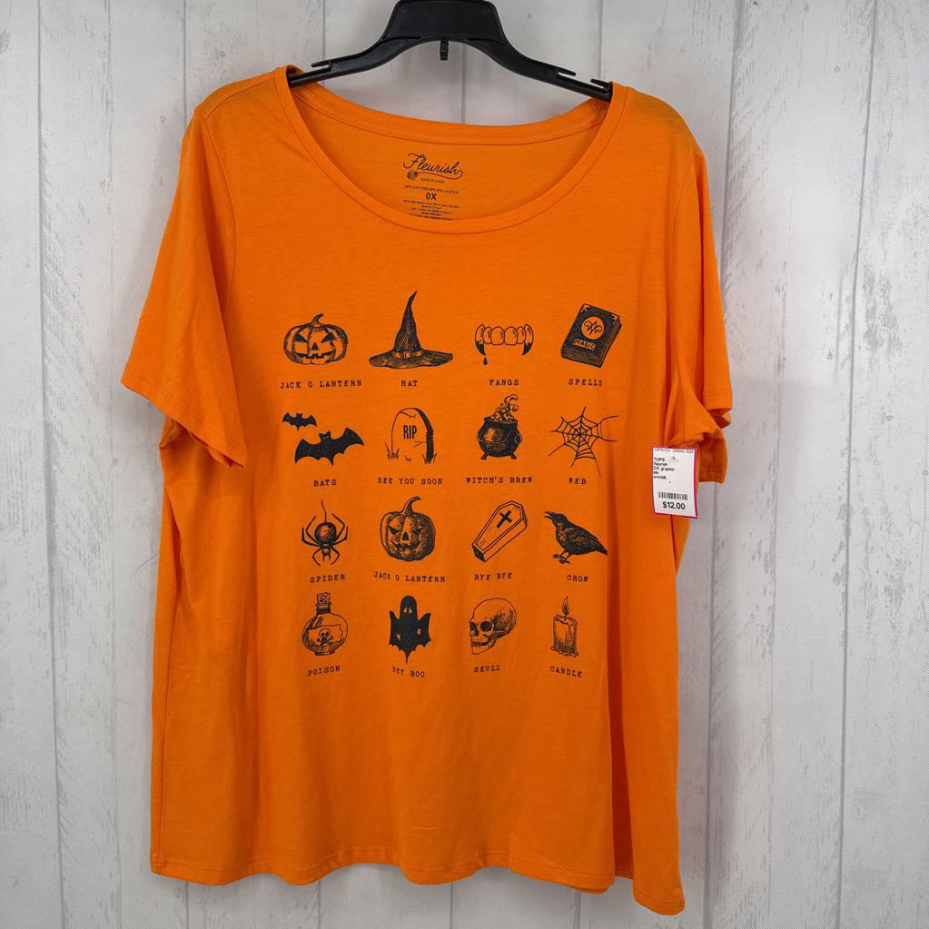 OX graphic halloween s/s tee
