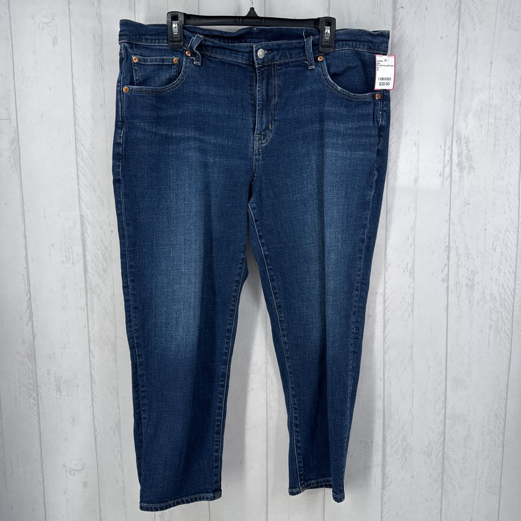 16 mid-rise girlfriend jean