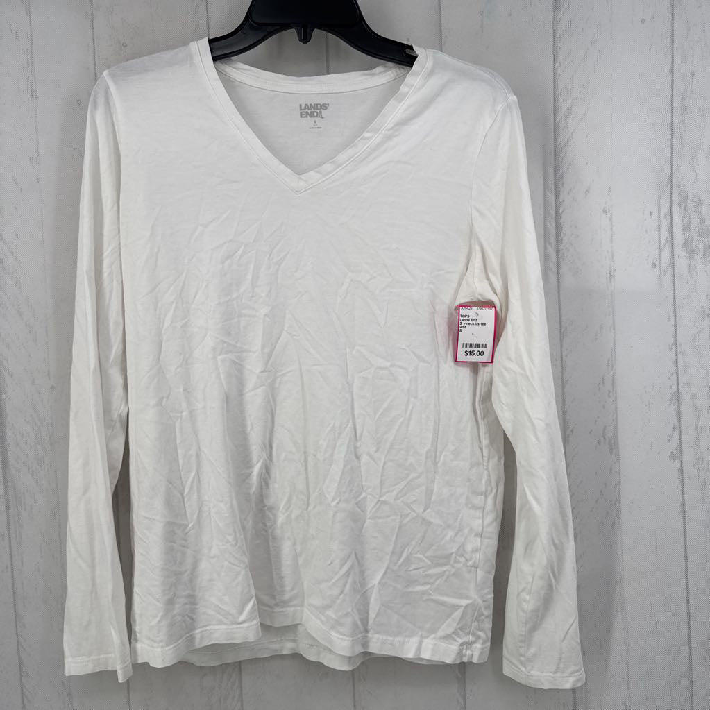 S v-neck l/s tee