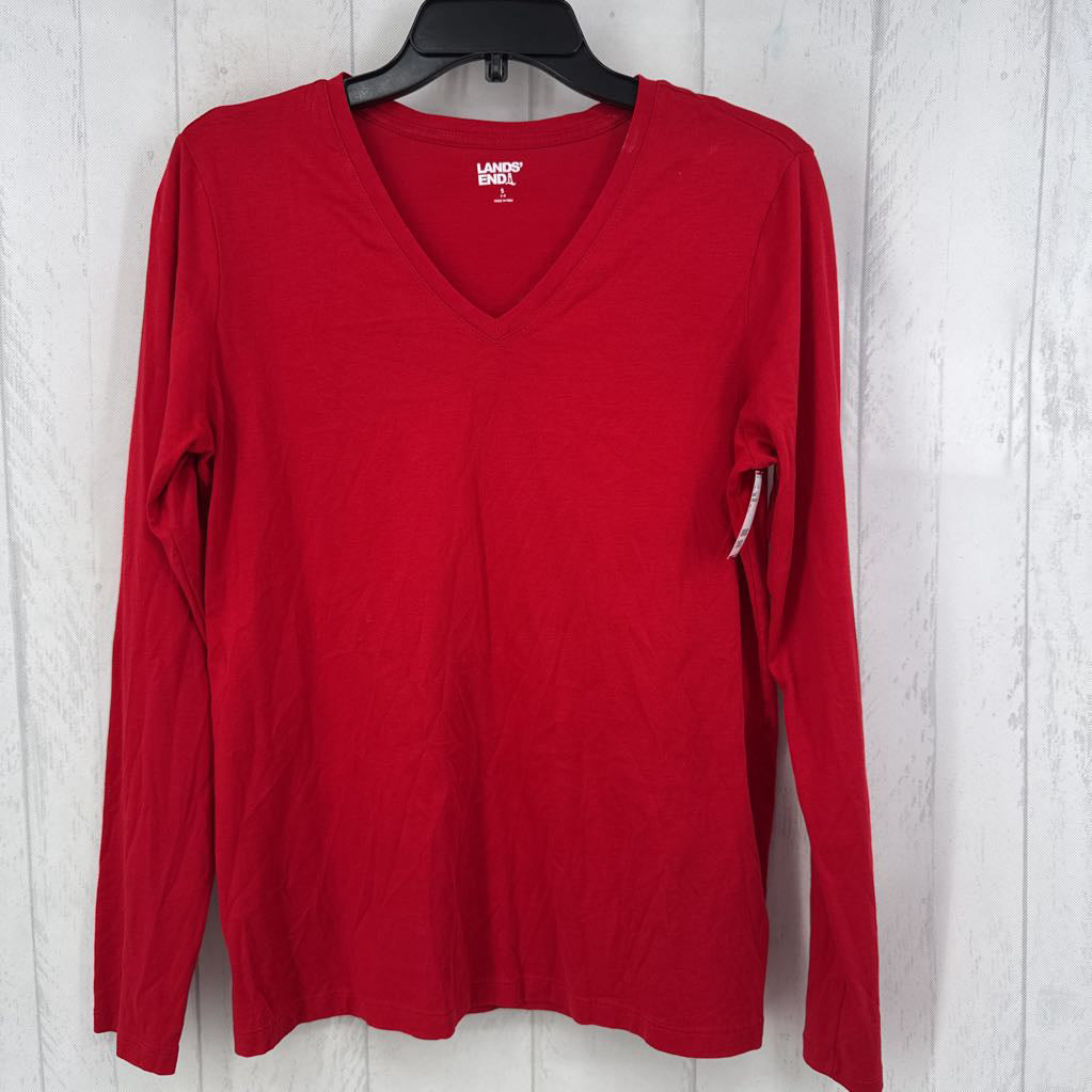 S v-neck l/s tee