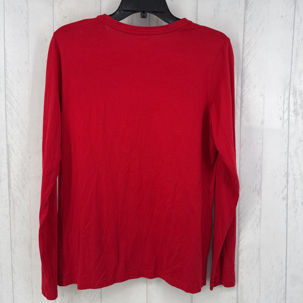 S v-neck l/s tee