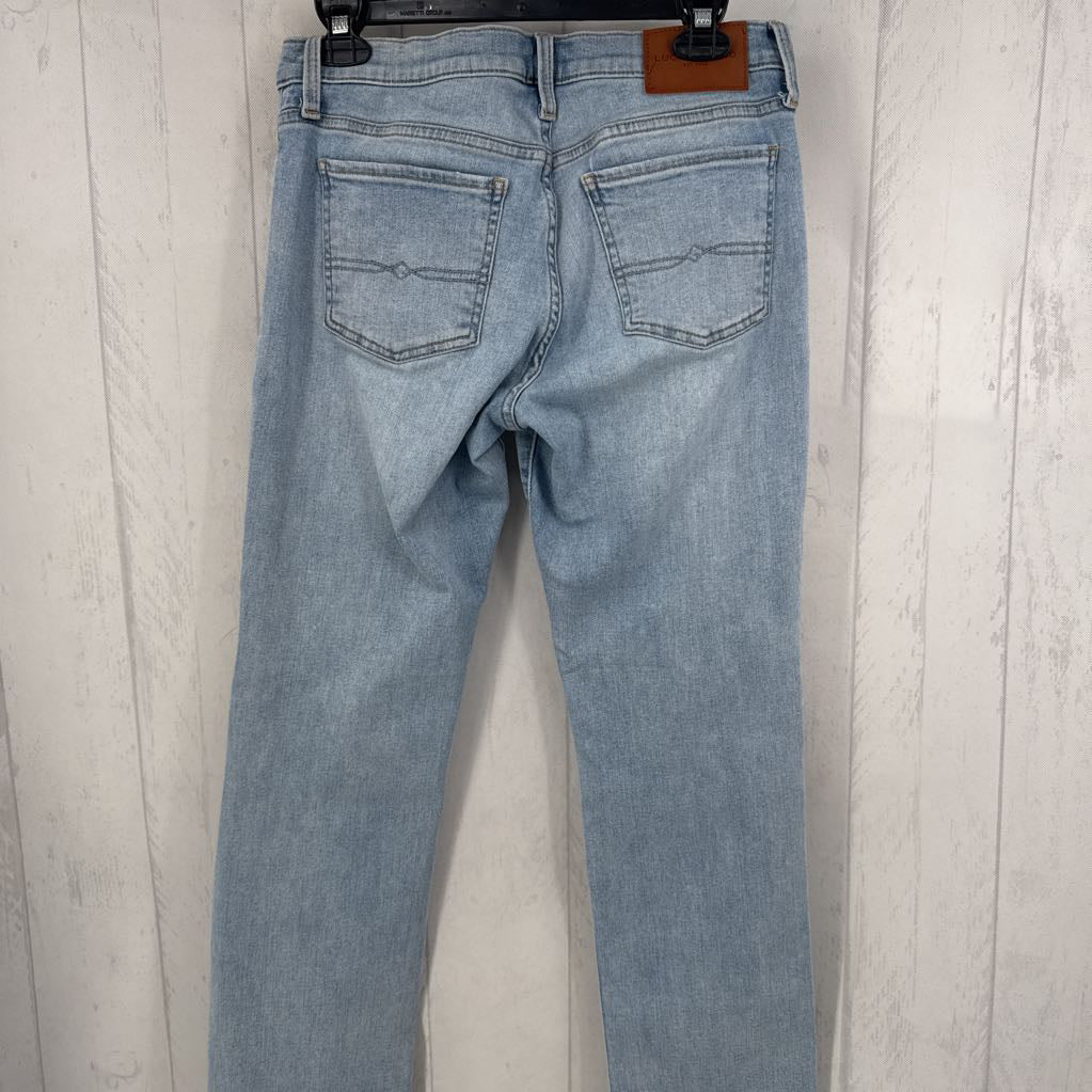 8 straight leg jean