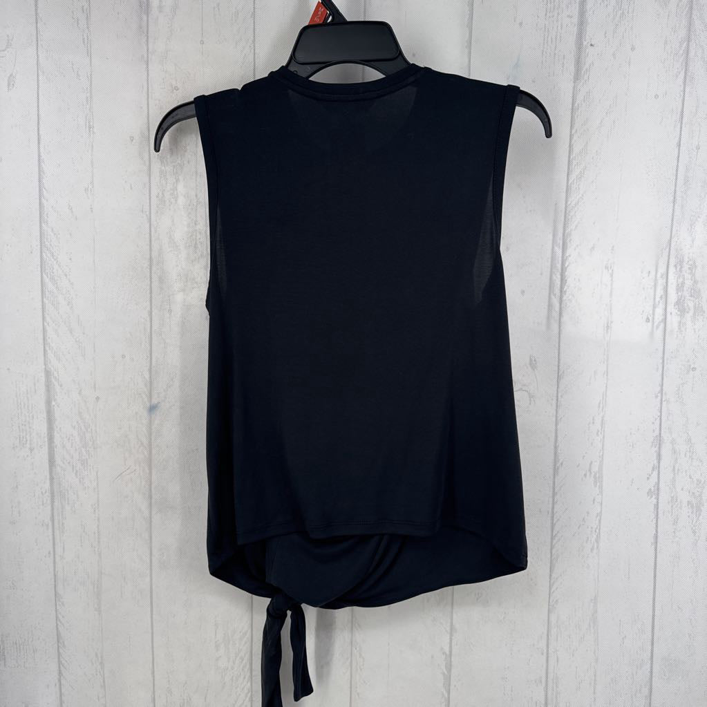 S knotted hem tank