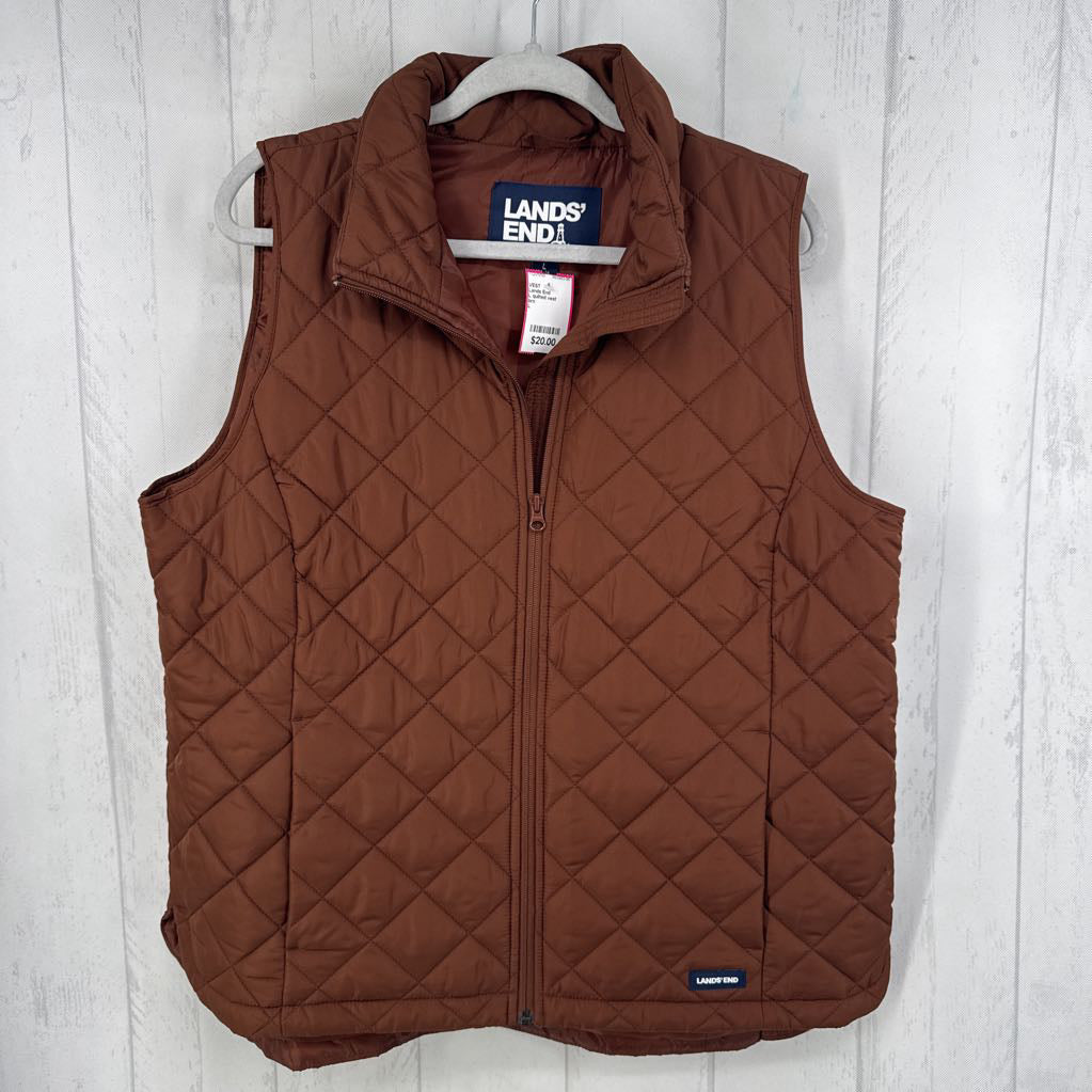 L quilted vest
