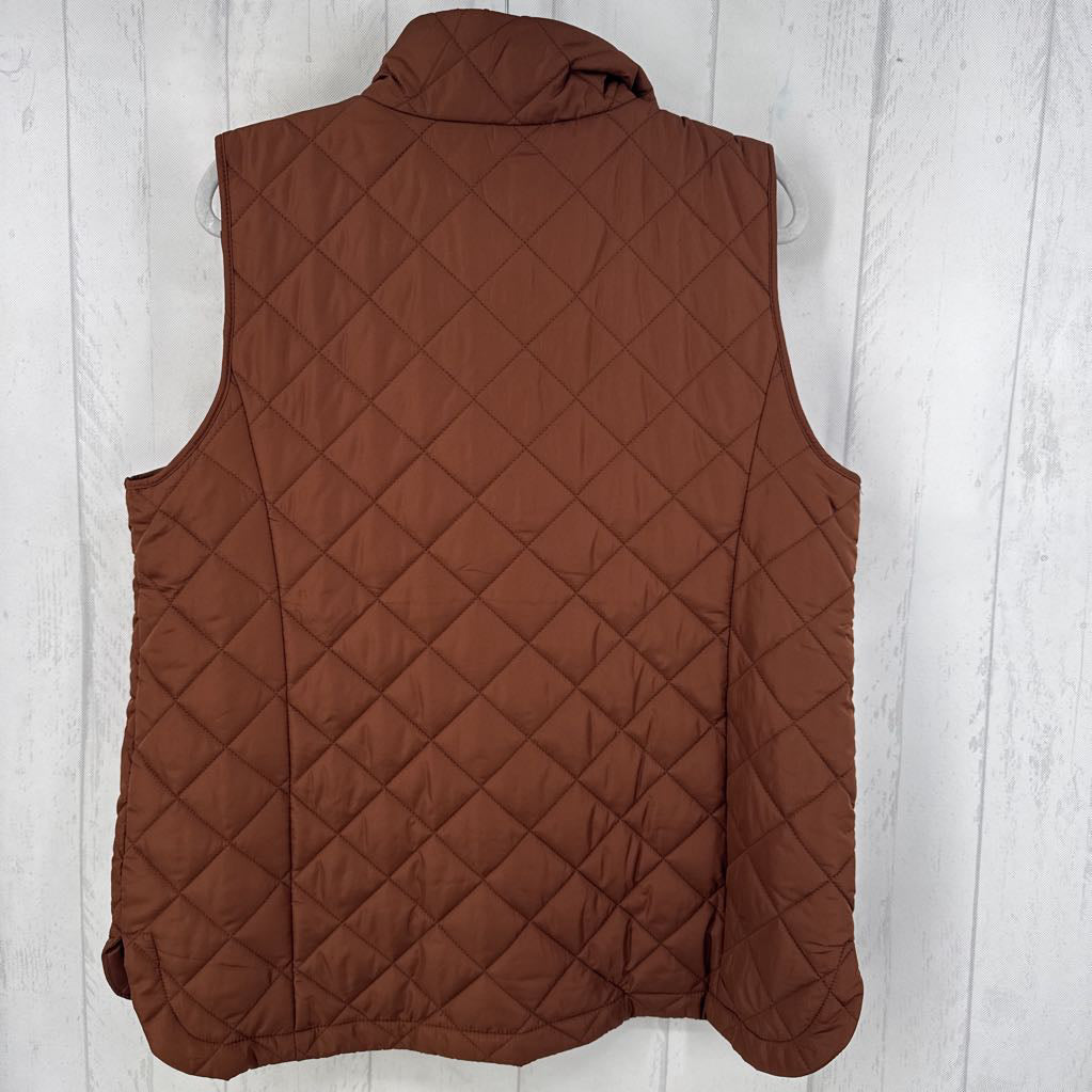 L quilted vest