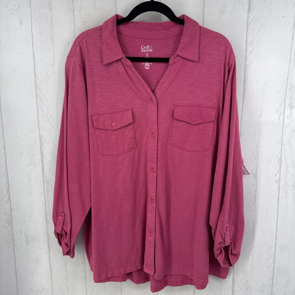 3x l/s button down shirt