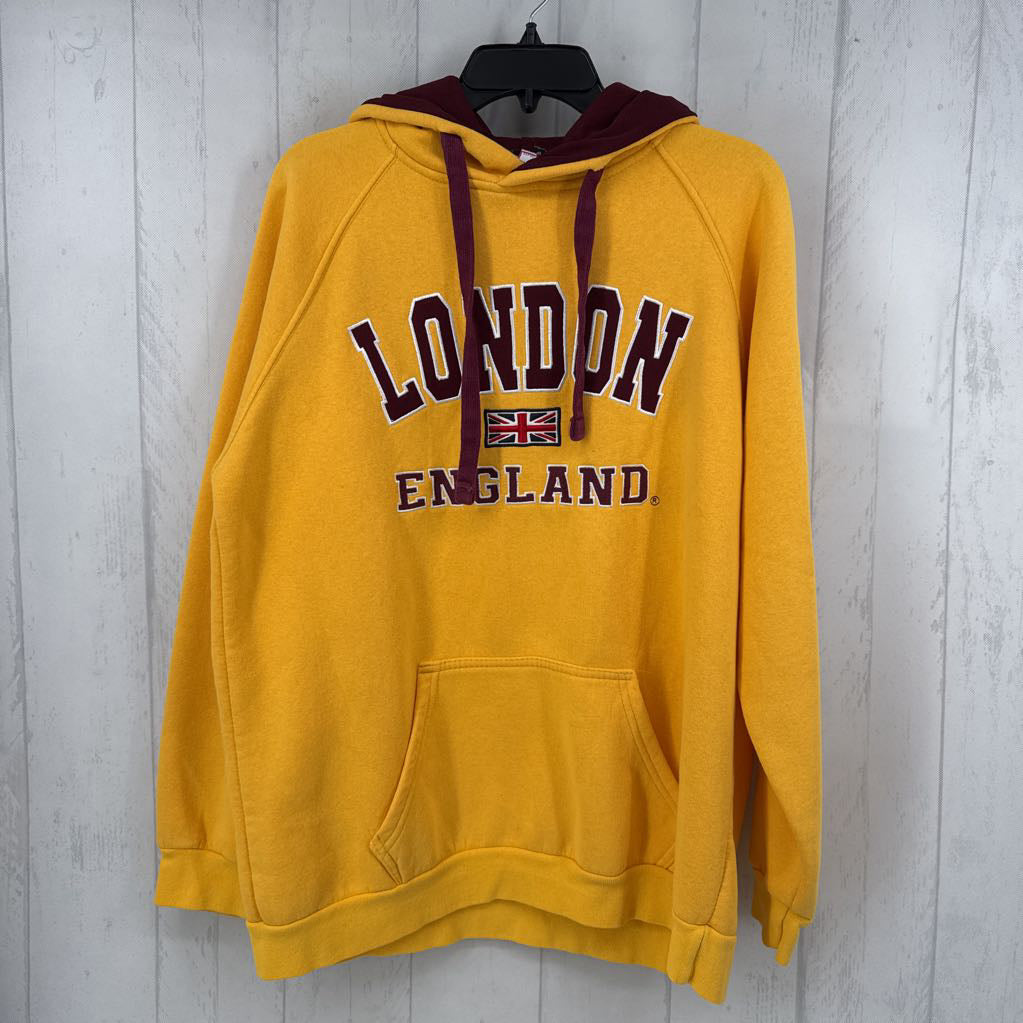 XXL l/s london england pull over hoodie